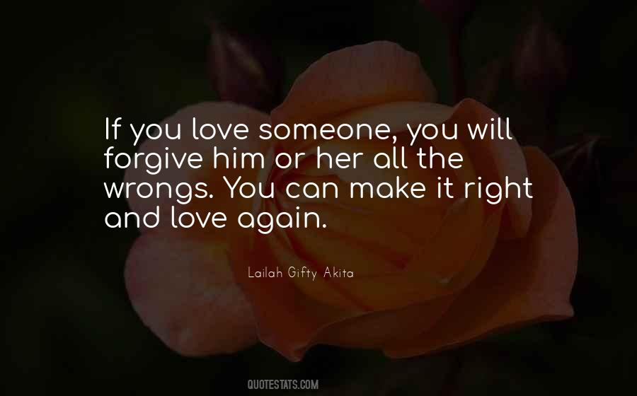 Quotes On Forgiveness And Love #138752