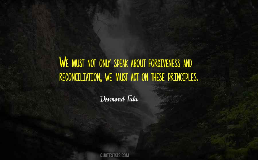 Quotes On Forgiveness And Reconciliation #1276424