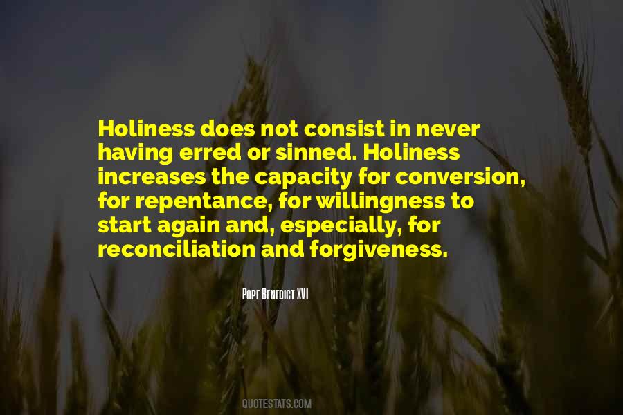 Quotes On Forgiveness And Reconciliation #369692