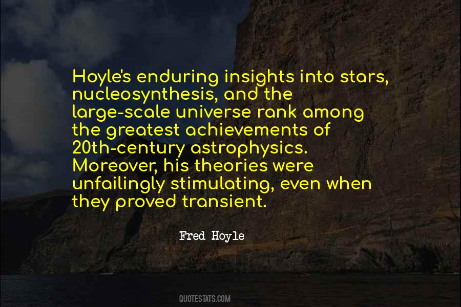 Quotes About Nucleosynthesis #1856291