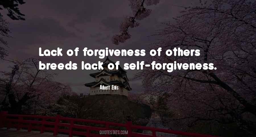 Quotes On Forgiveness Of Self #480737