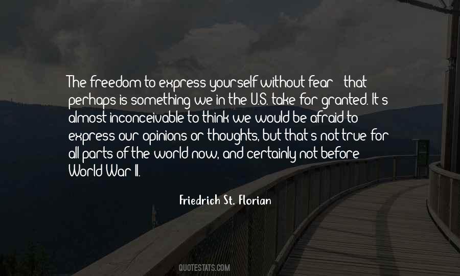 Quotes On Freedom And Fear #161616