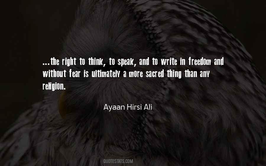 Quotes On Freedom And Fear #414480