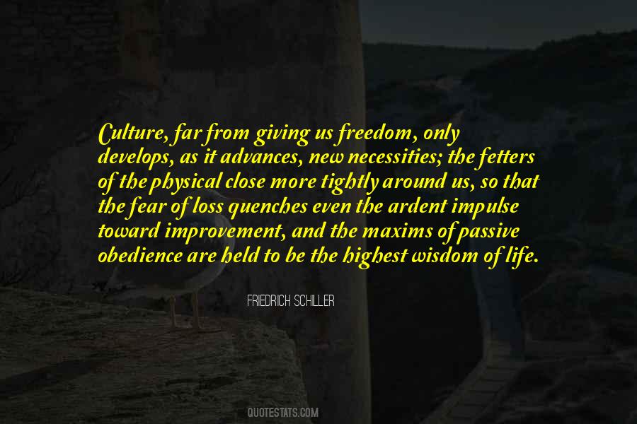 Quotes On Freedom And Fear #831749