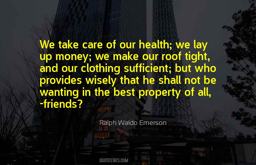Quotes On Friendship And Money #1272670