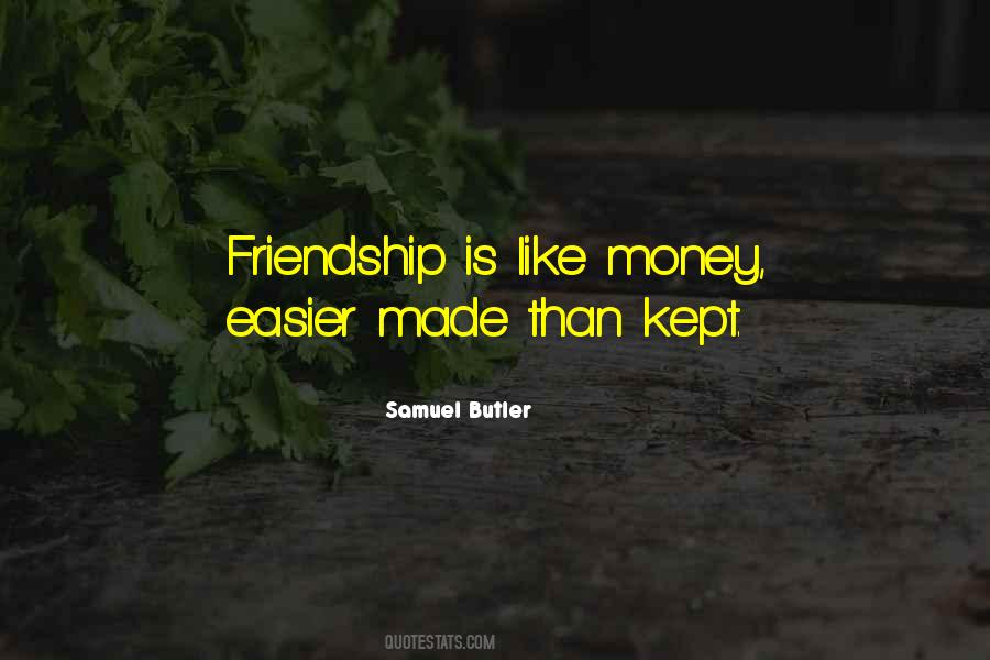 Quotes On Friendship And Money #386490