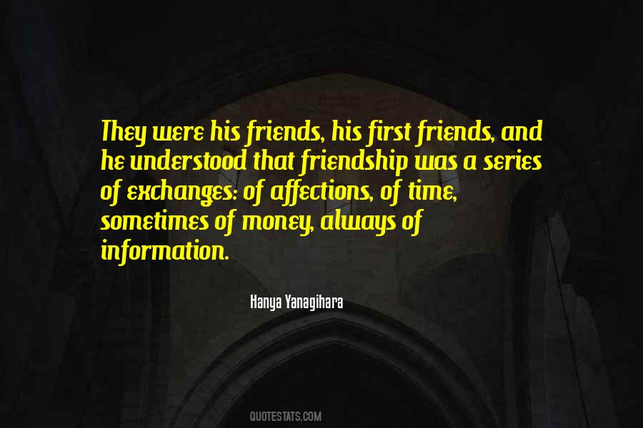 Quotes On Friendship And Money #682466