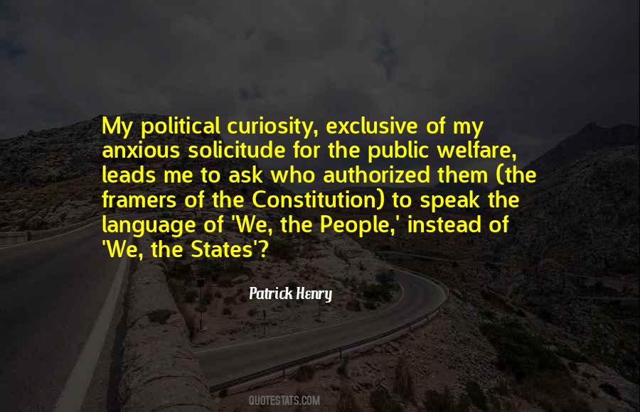 Welfare States Quotes #1186920