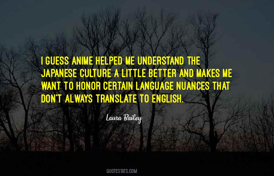 Quotes About Nuances #65854