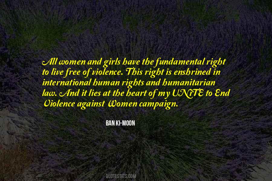 Quotes On Fundamental Human Rights #162832