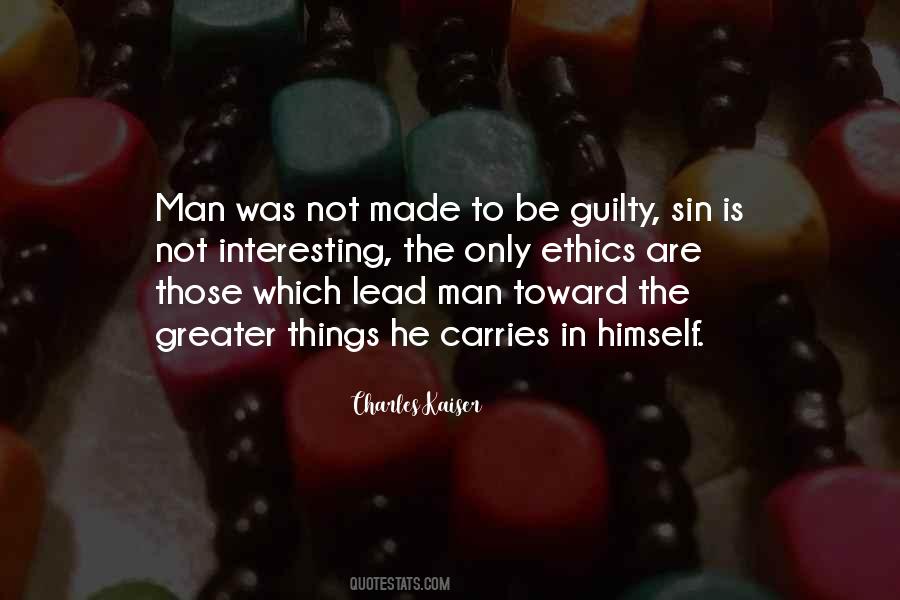 Guilty Of One Sin Quotes #779825