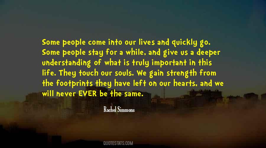 Footprints Of Life Quotes #1156018