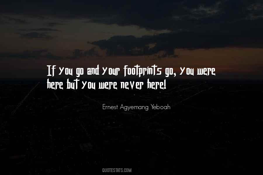 Footprints Of Life Quotes #848249
