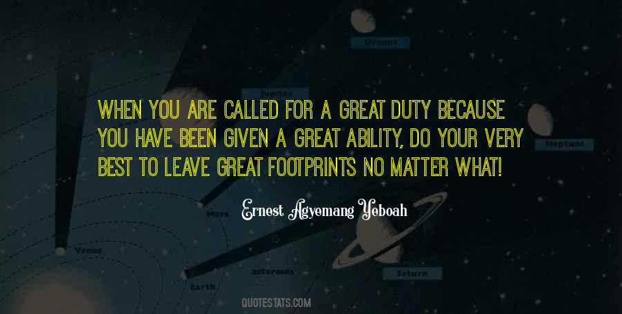 Footprints Of Life Quotes #892018