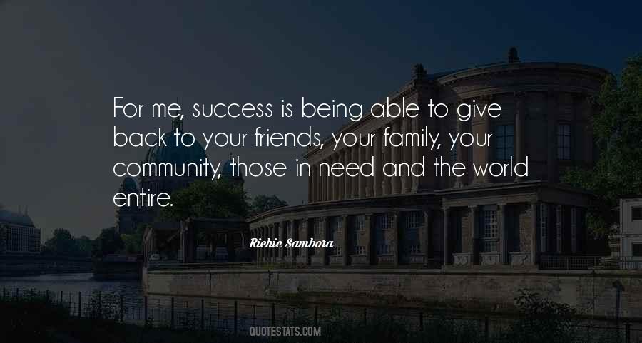 Quotes On Giving Back To The Community #1784213