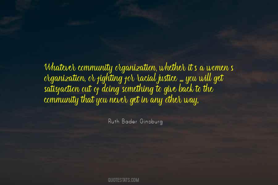 Quotes On Giving Back To The Community #310046