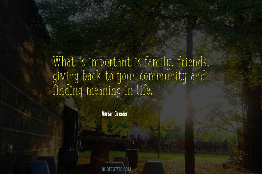 Quotes On Giving Back To The Community #604594