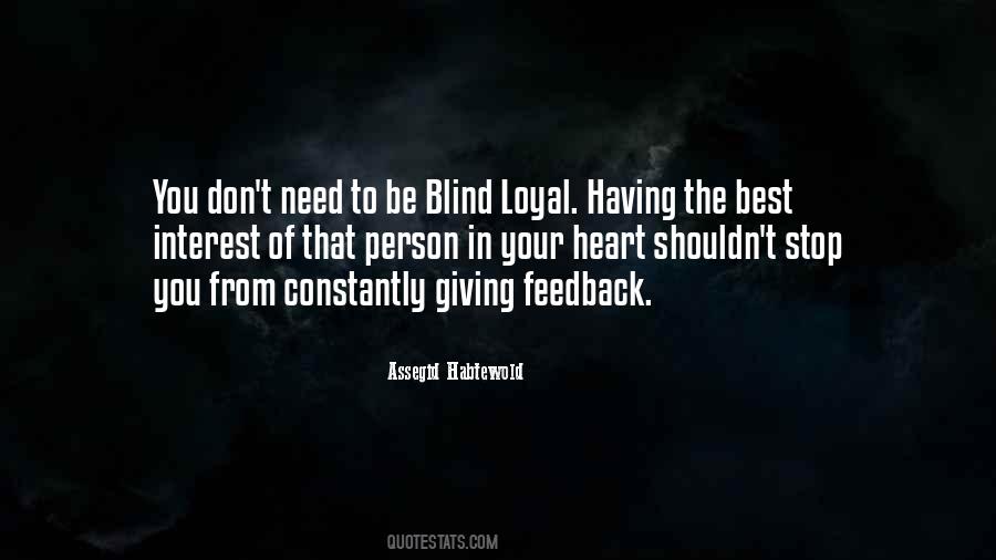 Quotes On Giving Feedback #1750429