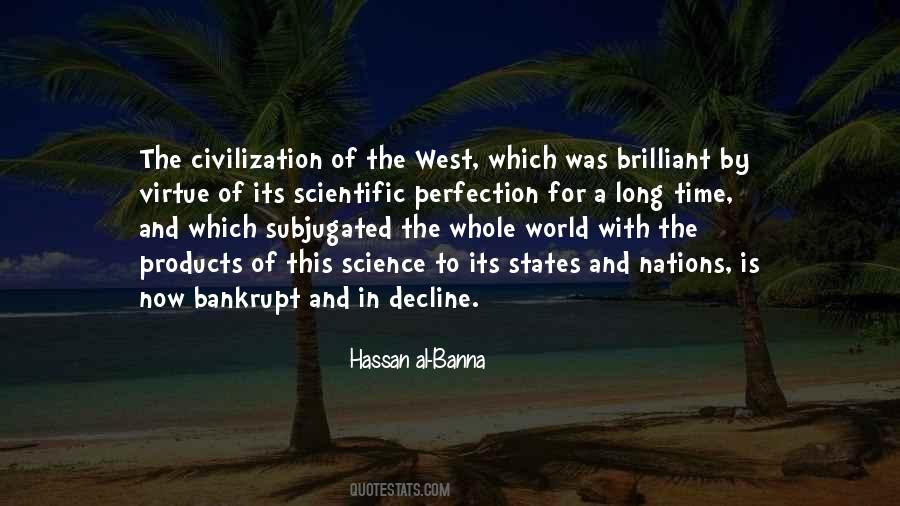 Decline Of The West Quotes #1160379