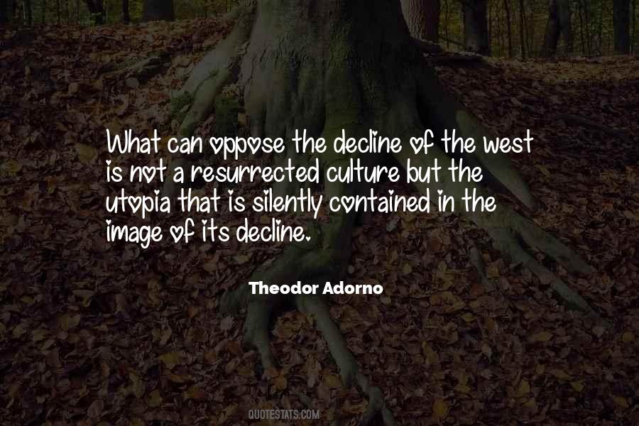 Decline Of The West Quotes #60953