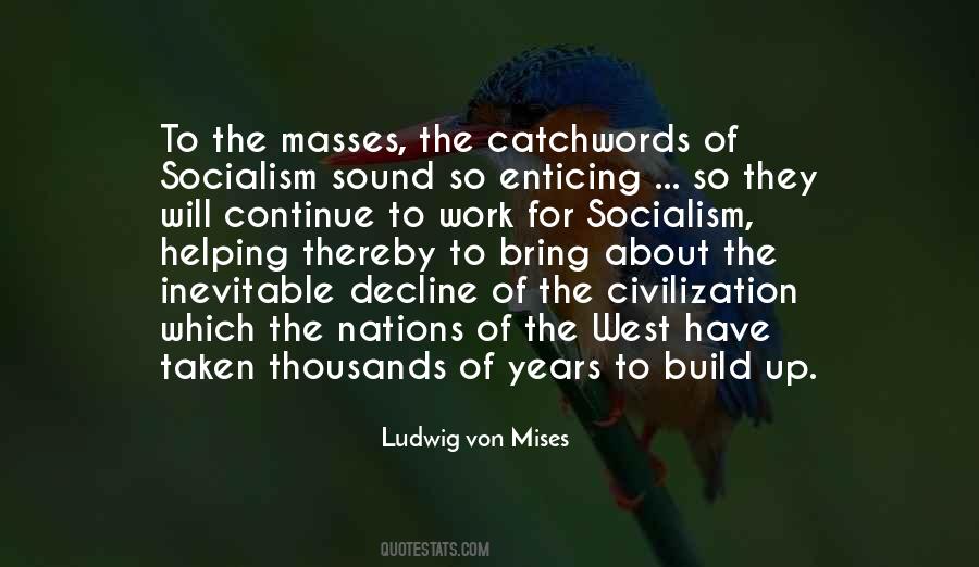 Decline Of The West Quotes #883331