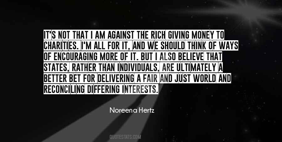 Quotes On Giving Money #1827381