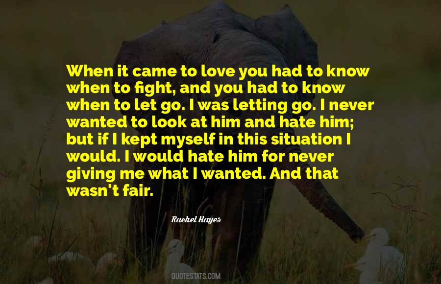 Quotes On Giving Up And Letting Go #647323