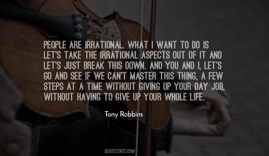 Quotes On Giving Up Life #243799