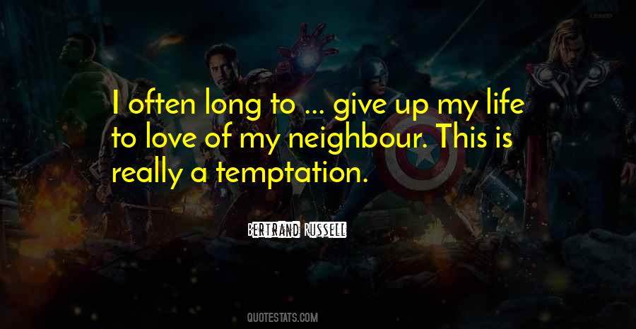 Quotes On Giving Up Life #413190
