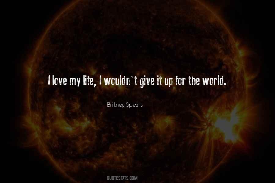 Quotes On Giving Up Life #583473