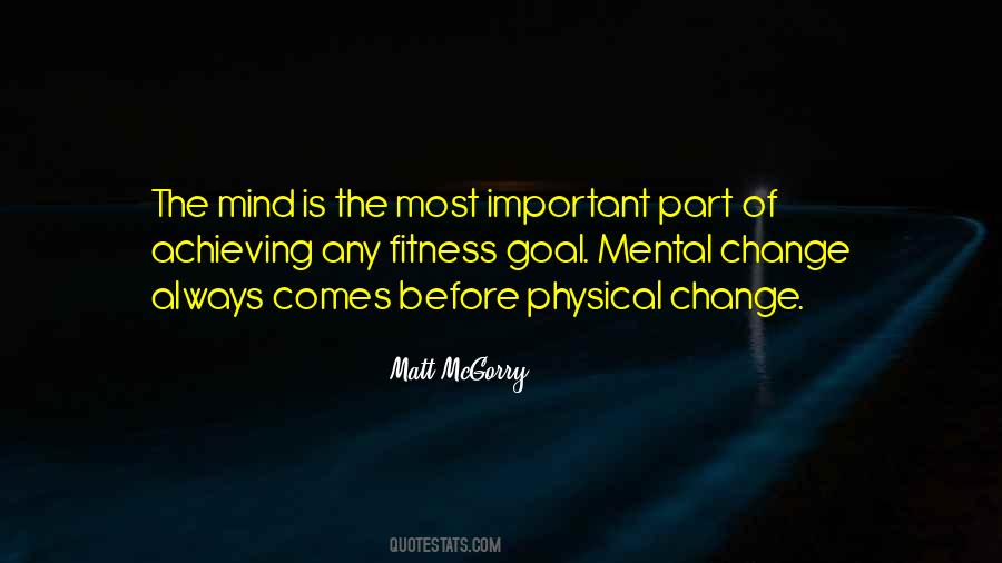 Fitness Mental Quotes #1158646