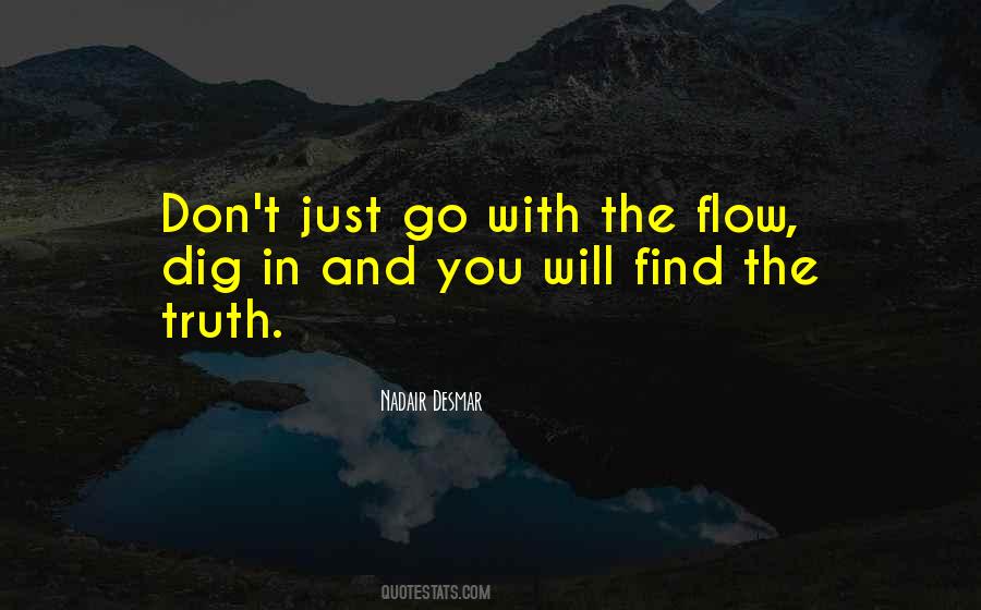 Quotes On Go With The Flow #1766193