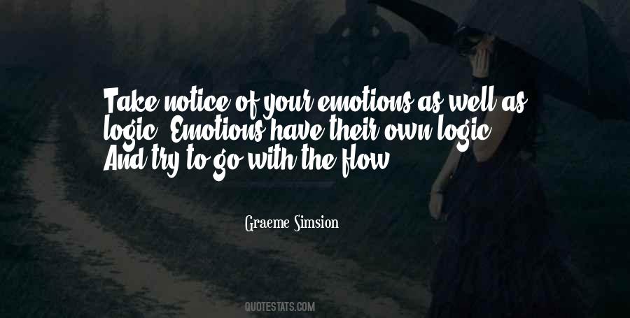 Quotes On Go With The Flow #50488