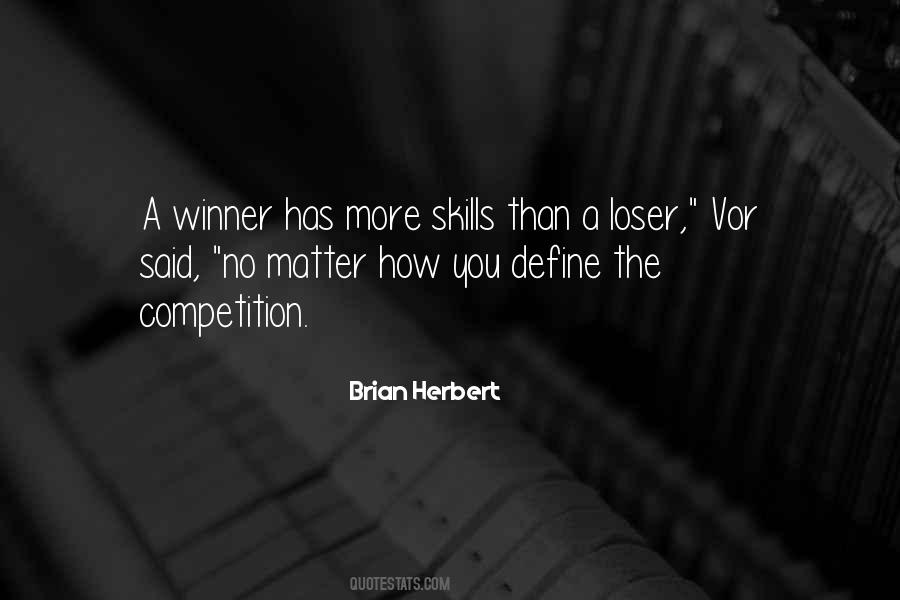 Losers Winning Quotes #833805
