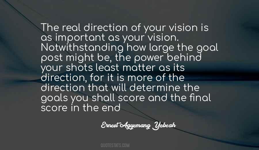Quotes On Goals And Vision #834610