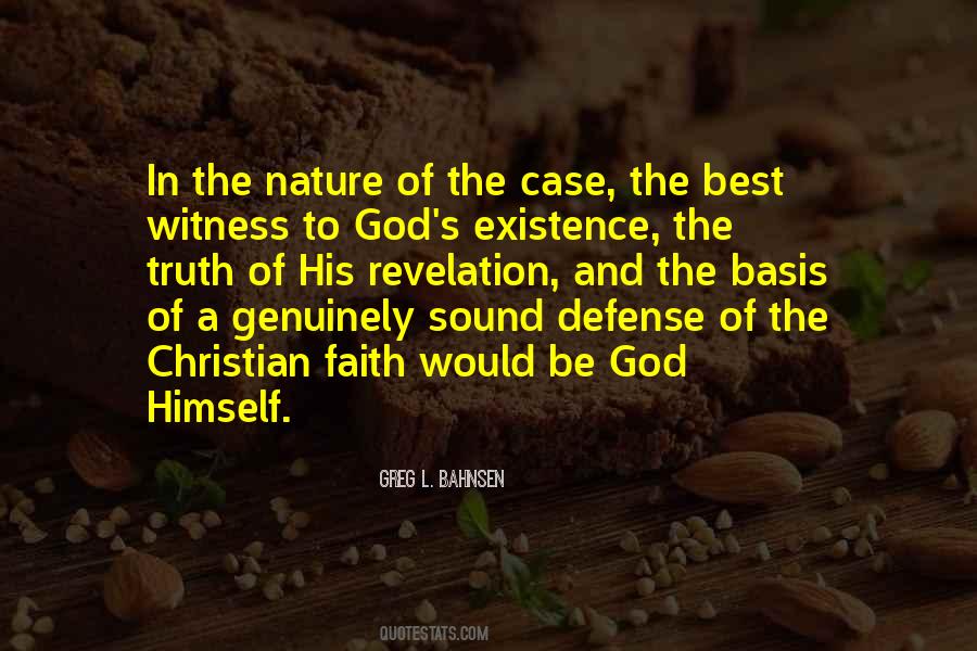Quotes On God's Existence #1013824