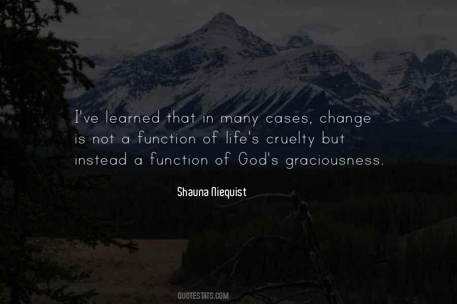 Quotes On God's Graciousness #944602