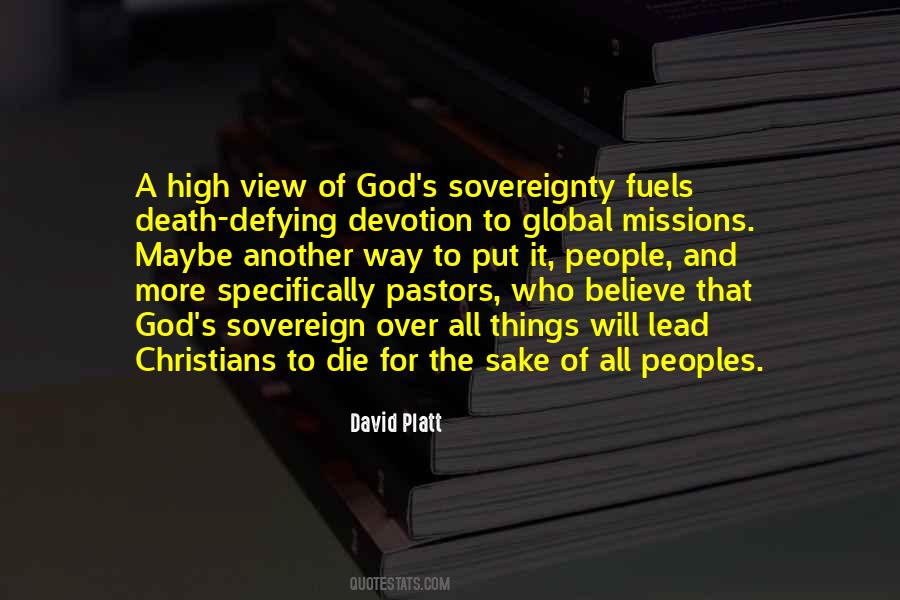 Quotes On God's Sovereignty #1112506