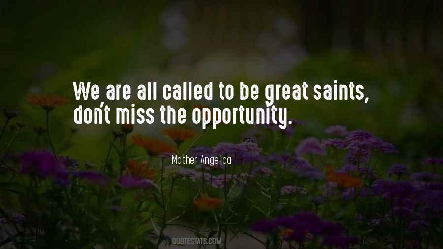 Great Saint Quotes #1513415