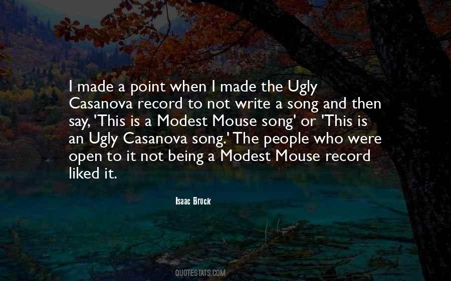 Not Being Ugly Quotes #1066942