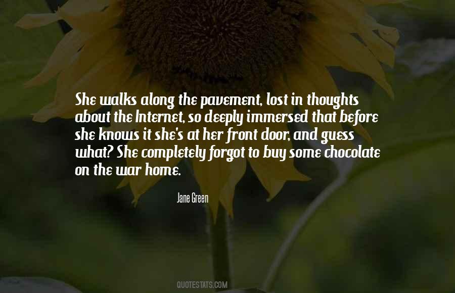 Walks Along Quotes #1784901