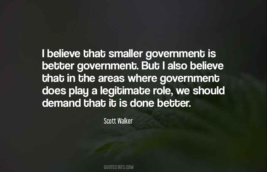 Quotes On Government's Role #13096
