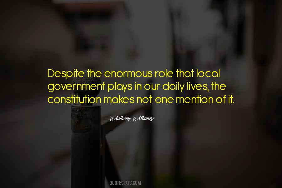 Quotes On Government's Role #14805