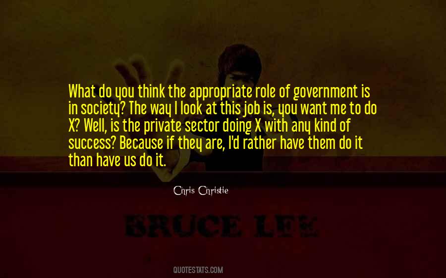 Quotes On Government's Role #361749