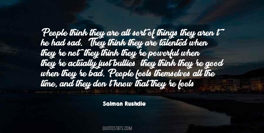 Sort Of Sad Quotes #242060