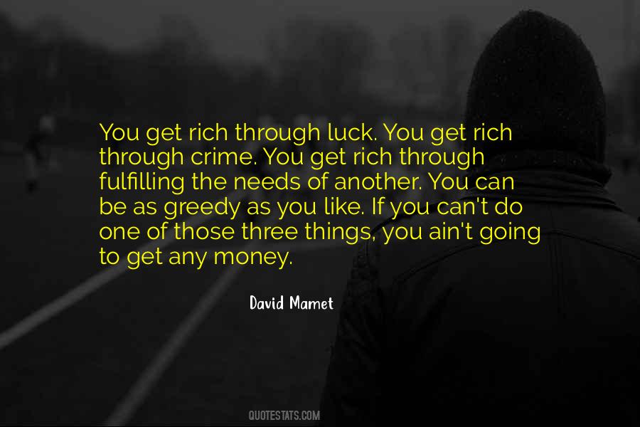 Quotes On Greedy For Money #828725