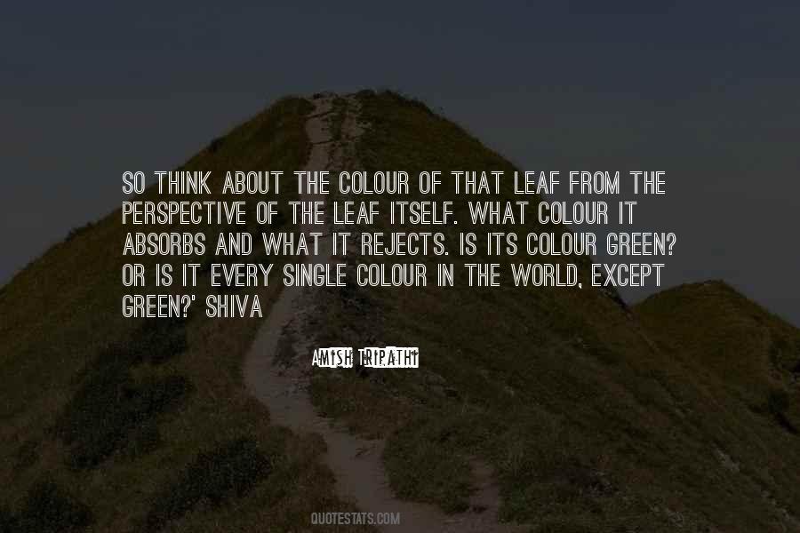 Quotes On Green Colour #1760910