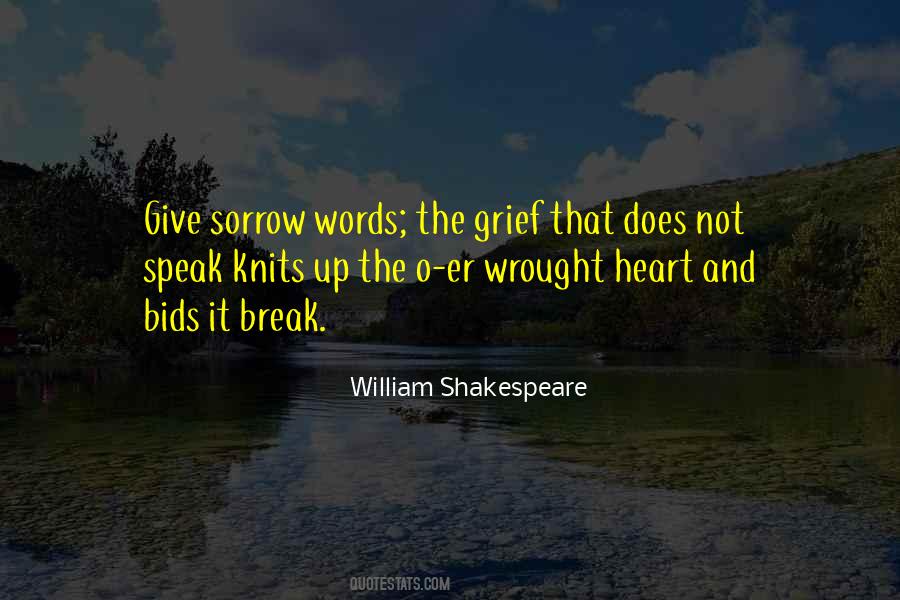 Quotes On Grief And Sorrow #38003