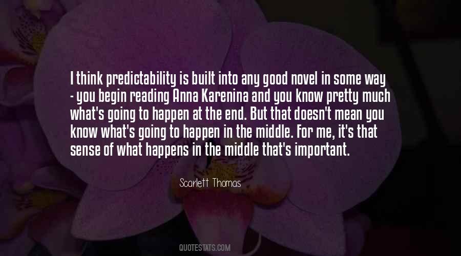 Quotes About Novel Reading #260935