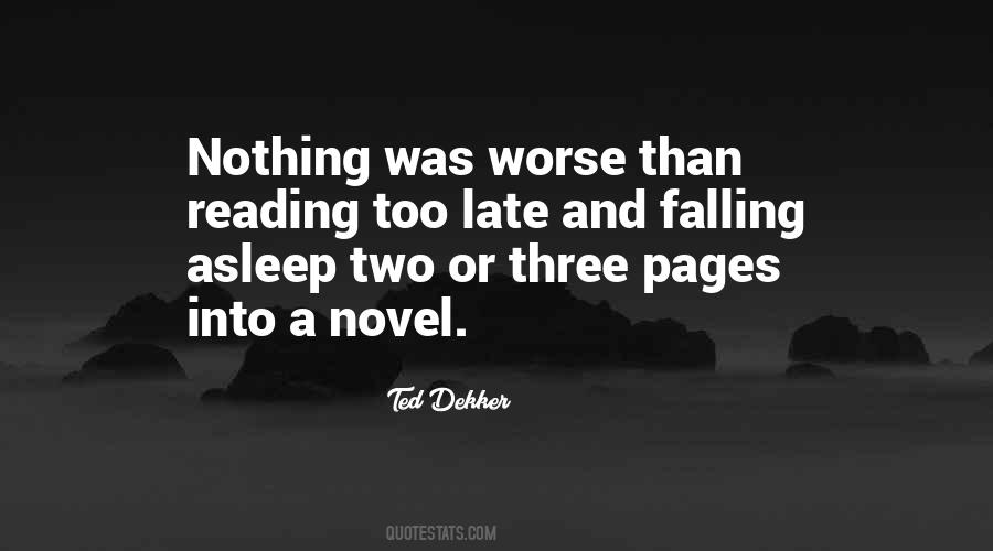 Quotes About Novel Reading #393141